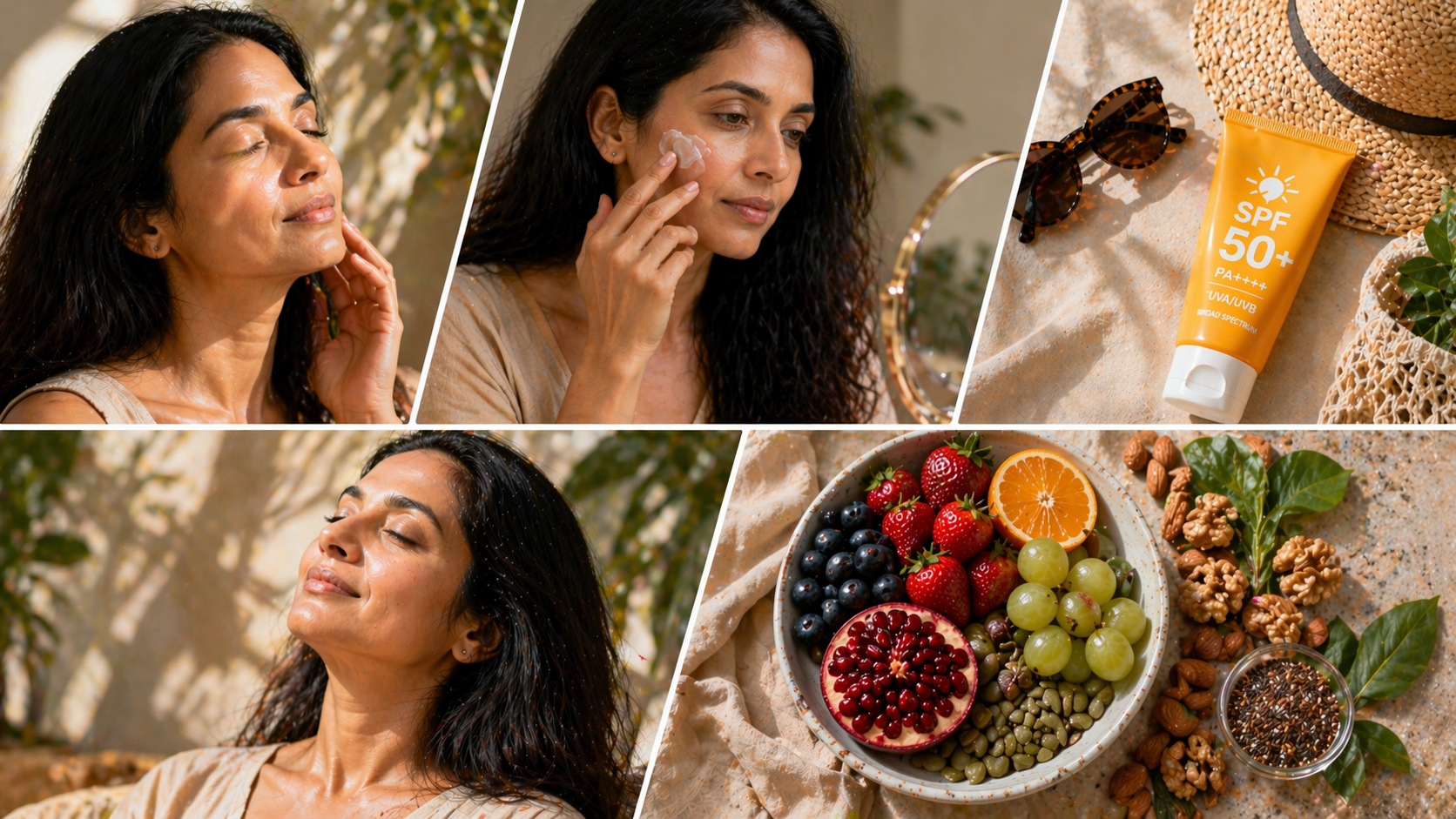 Summer Skin Care for People Above 40