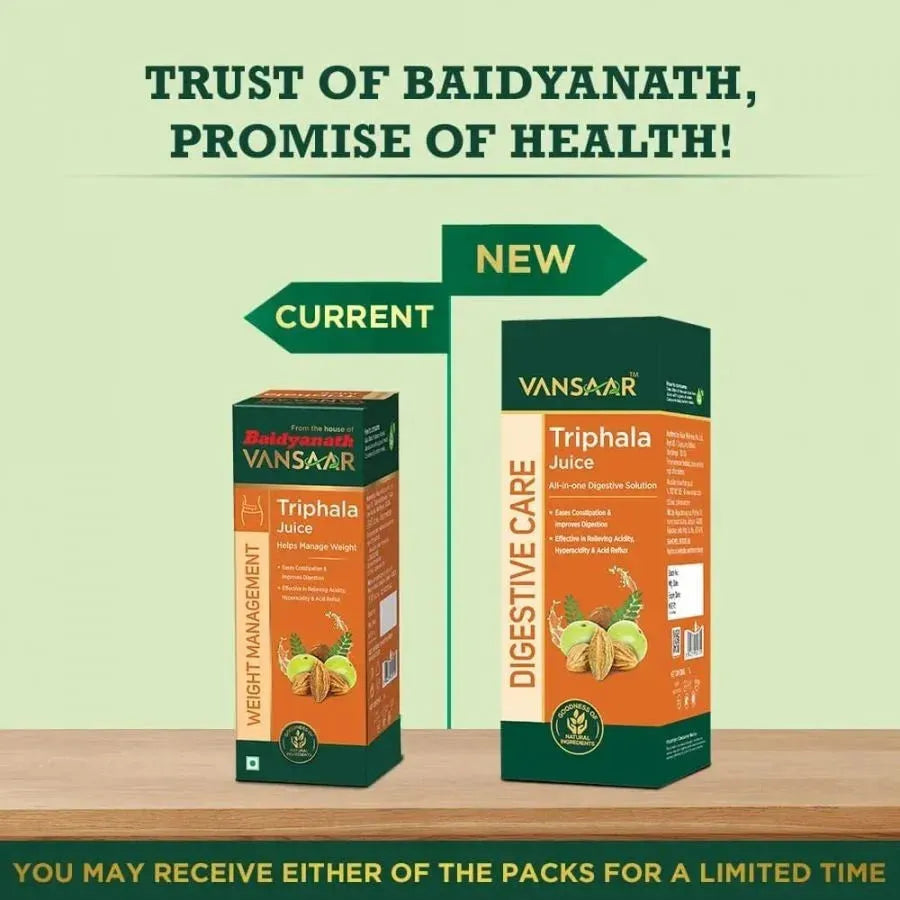 Triphala Juice | Digestive & Gut Health Solution | Constipation Relief - Vansaar
