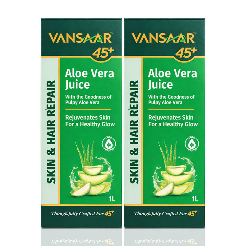 Aloe Vera Juice | For Glowing Skin & Healthy Hair| 100% Cold Pressed | Farm to Bottle in 4 Hours