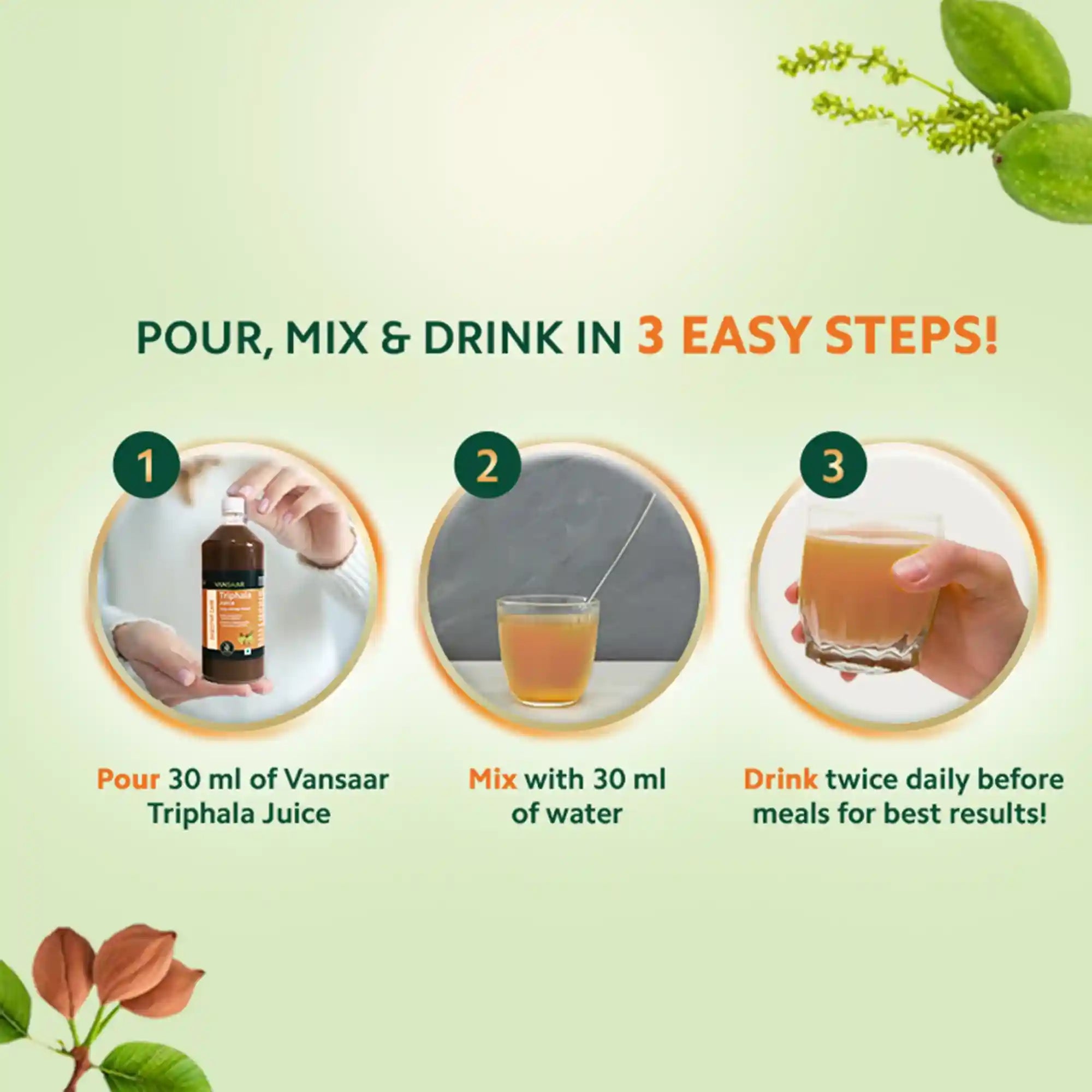 Triphala Juice | Digestive & Gut Health Solution | Constipation Relief