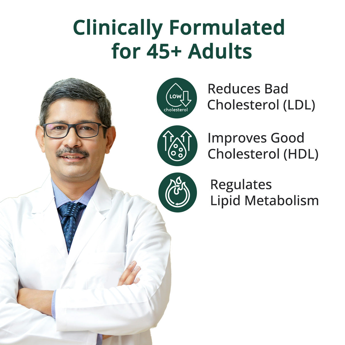 Cholesterol Balance Juice, 1L | Heart Health Supplement with Arjuna, Guggul & 6 Potent Herbs | Reduces Bad & Improves Good Cholesterol