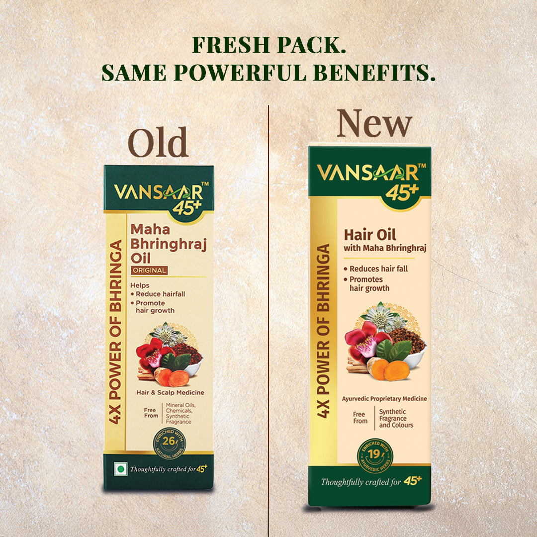 Clinically Proven Hair Oil | Reduces Hair Fall | With Maha Bhringhraj | 19 Potent Herbs