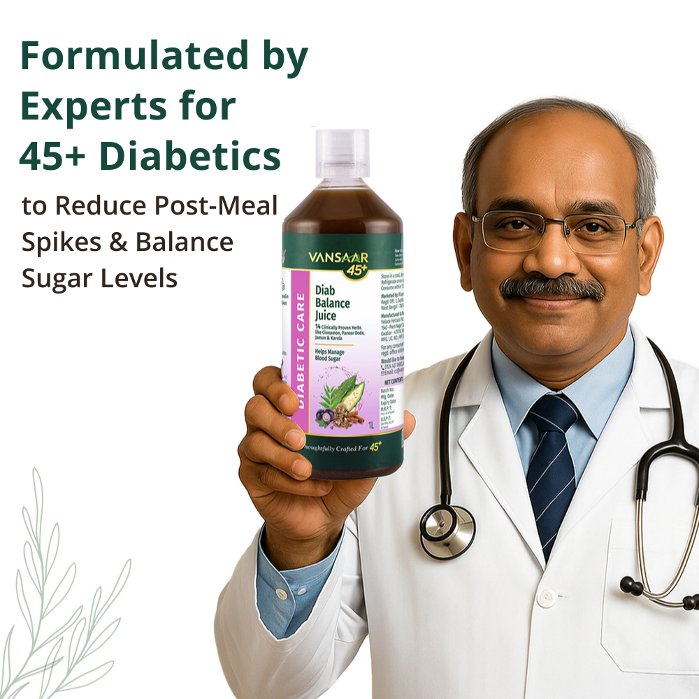 Diab Balance Juice with Paneer Doda & Cinnamon | For Blood Sugar Balance & Healthy HbA1c Levels