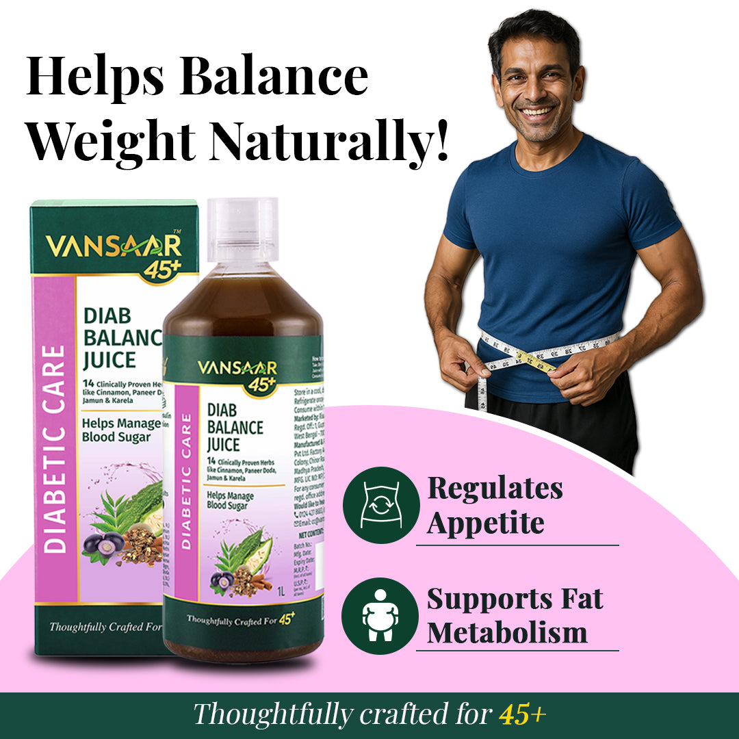 Diab Balance Juice with Paneer Doda & Cinnamon | For Blood Sugar Balance & Healthy HbA1c Levels