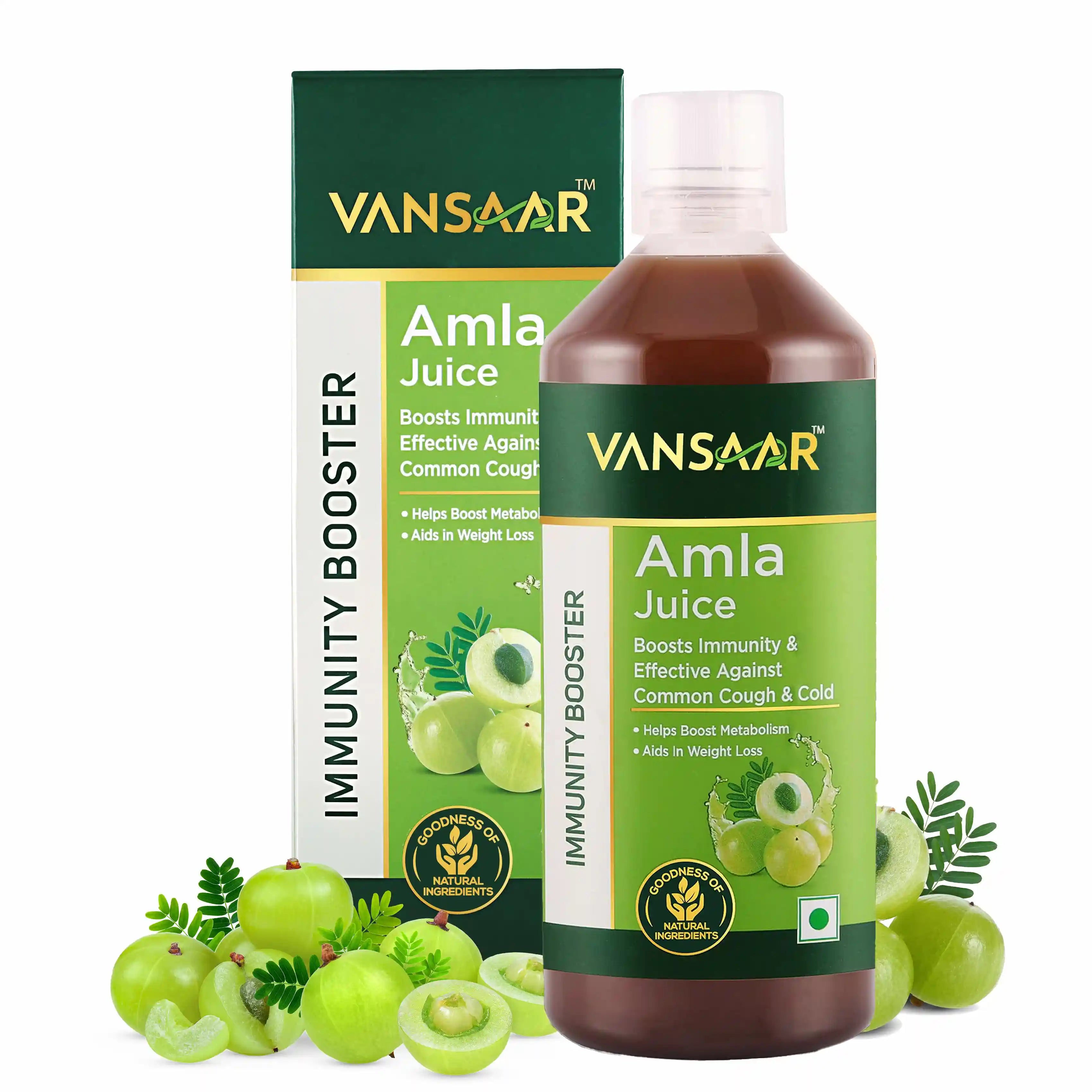 Amla Juice | 100% Cold Pressed | For Hair Growth & Detoxification | 75 Wild Amlas Per Bottle