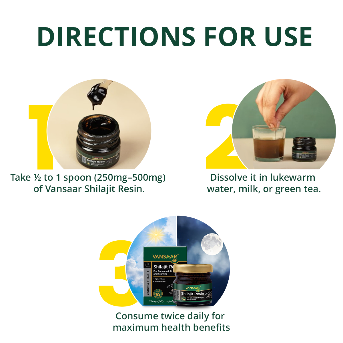 Shilajit Resin | 100% Pure & Potent Himalayan Shilajit | 80% fulvic acid & 84+ Phyto Minerals | 3X more Strength & Energy