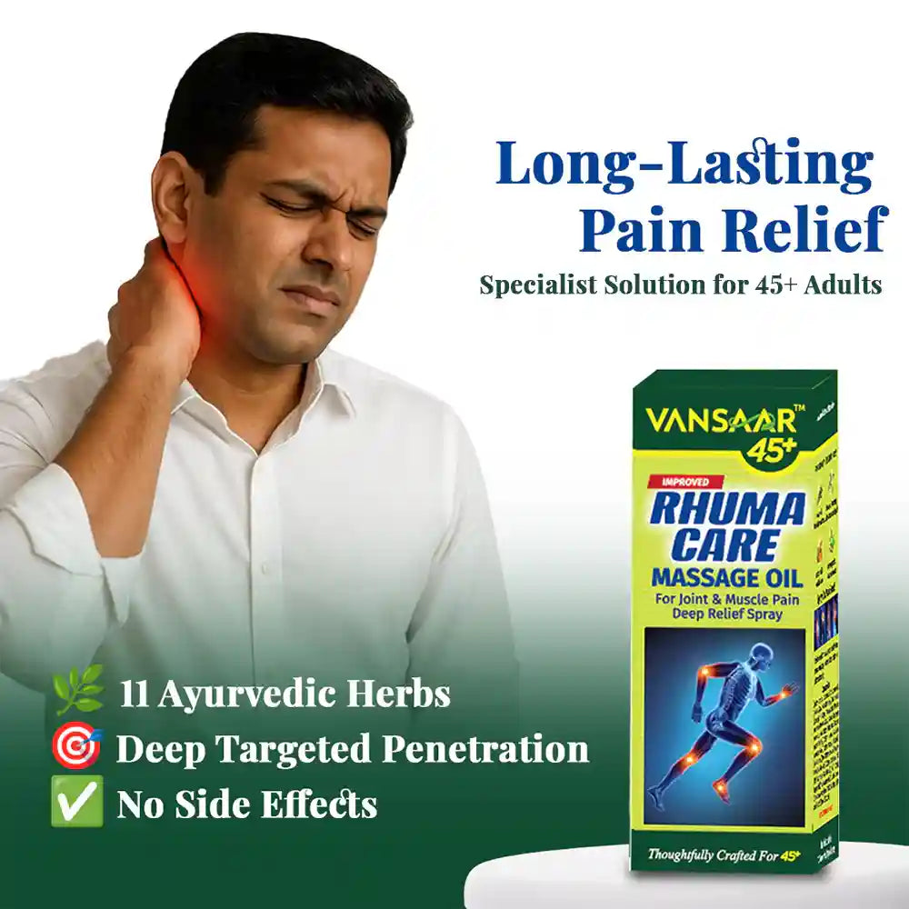 Rhuma Care Oil | Deep, Long-Lasting Relief | Ideal for Knee, Neck, Back & Joint Pain | 100% Ayurvedic Formula