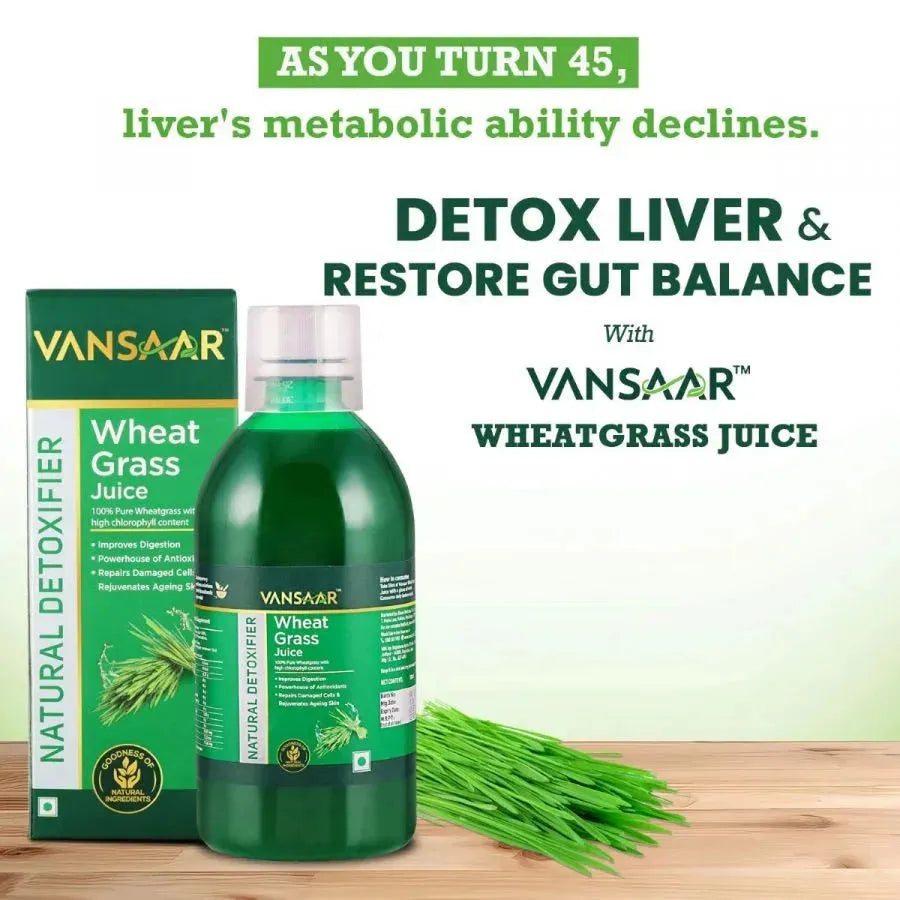 Daily Wellness Combo: Amla, Aloe Vera & Wheatgrass Juice - Vansaar