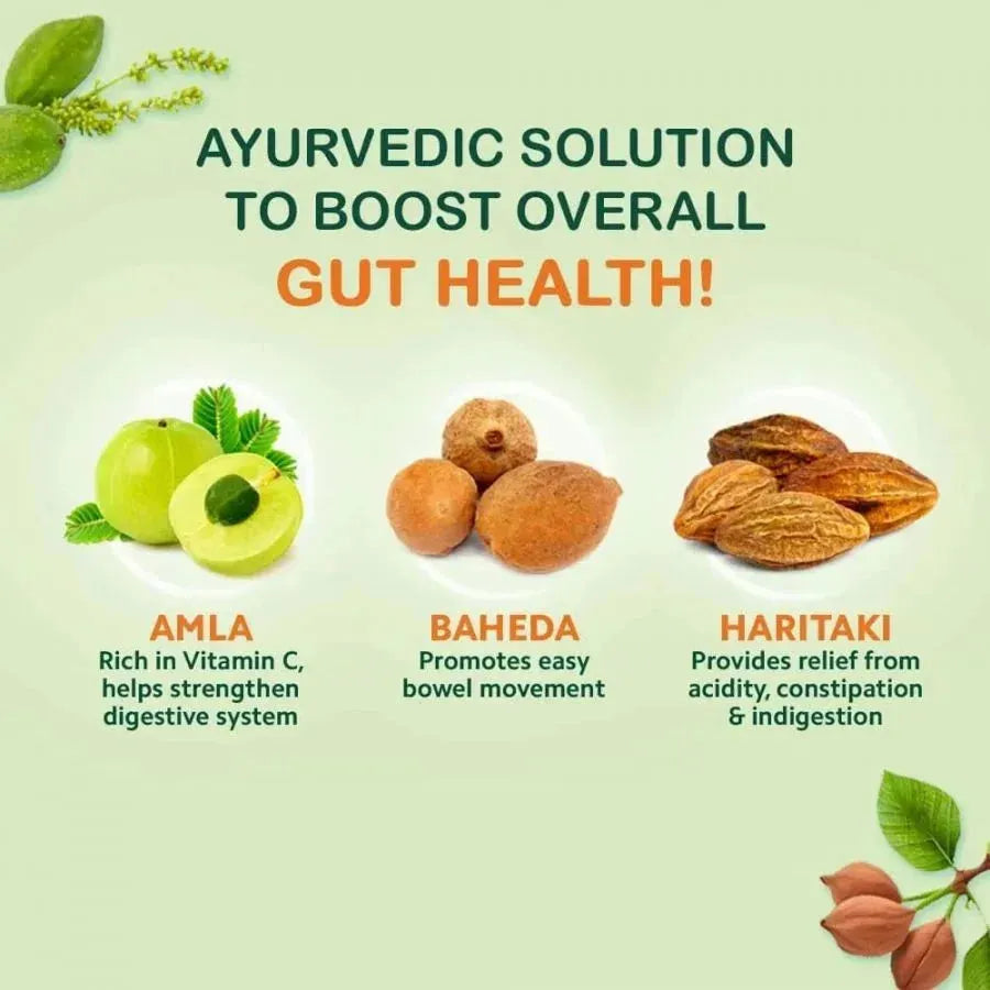 Triphala Juice | Digestive & Gut Health Solution | Constipation Relief - Vansaar