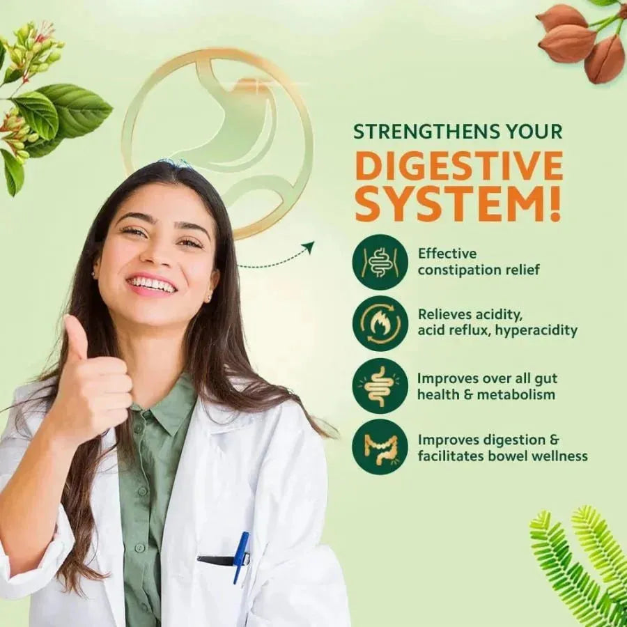 Triphala Juice | Digestive & Gut Health Solution | Constipation Relief - Vansaar