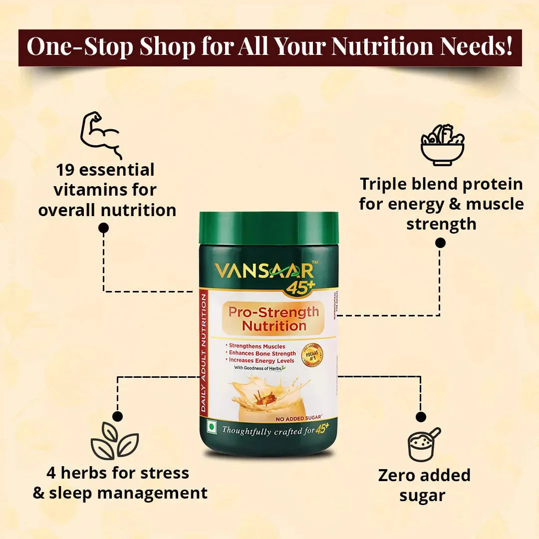 Pro-Strength Nutrition | Regain Strength & Energy - Vansaar