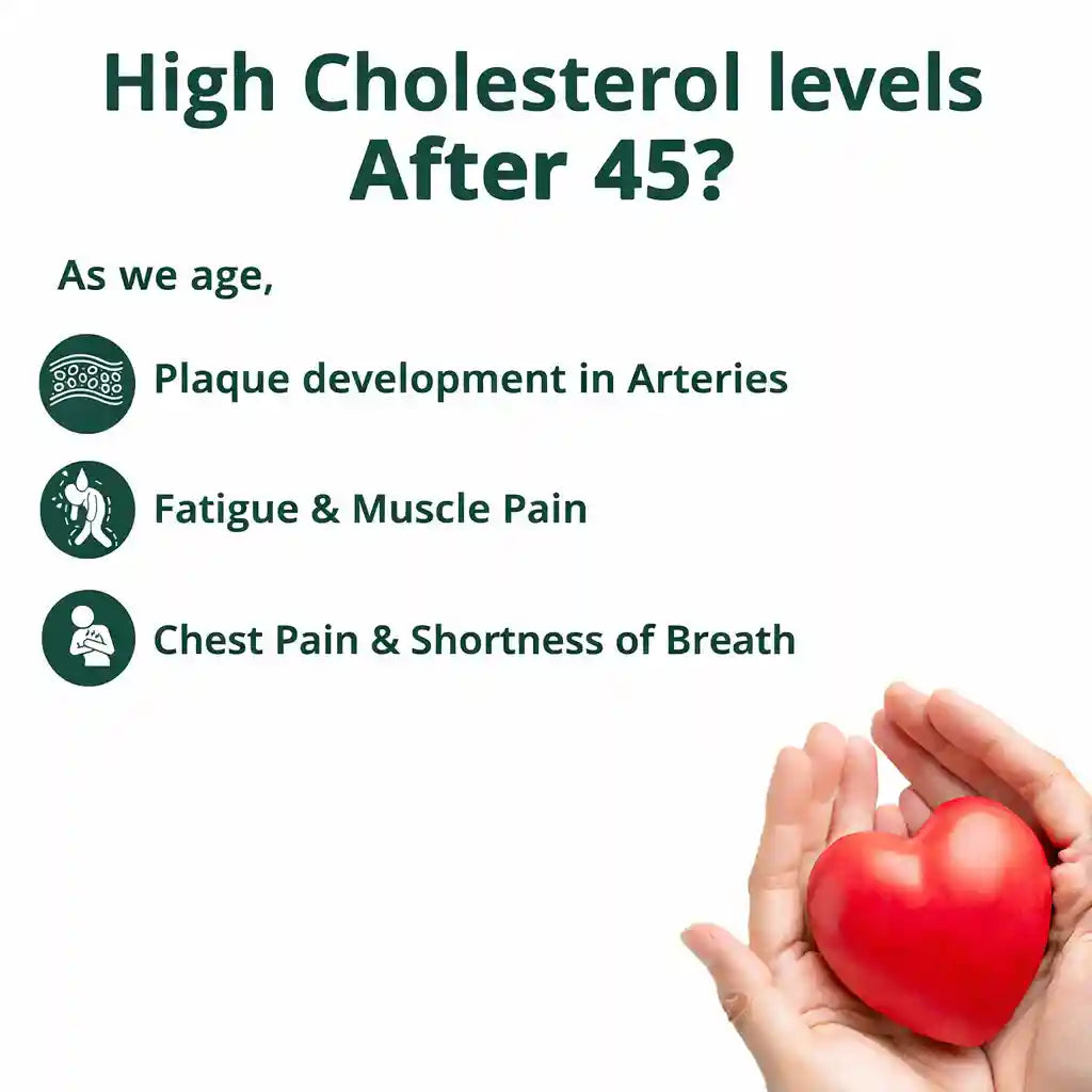 Cholesterol Balance Juice, 1L | Heart Health Supplement with Arjuna, Guggul & 6 Potent Herbs | Reduces Bad & Improves Good Cholesterol