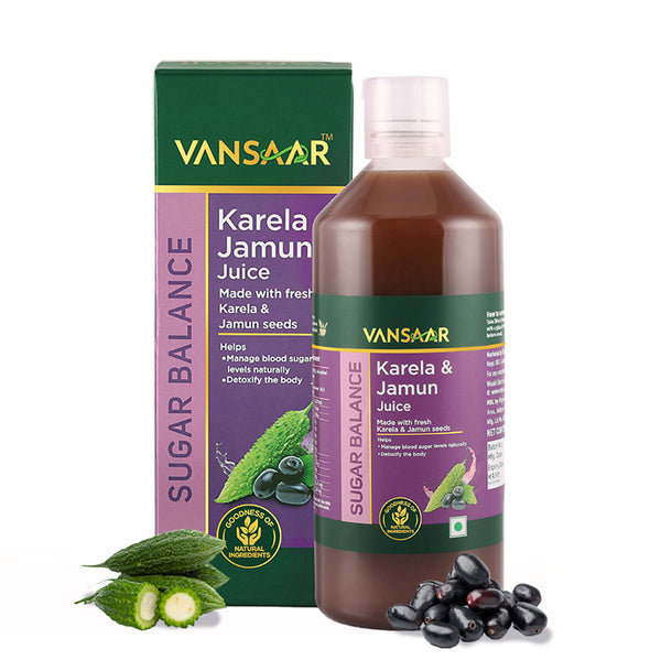 Karela & Jamun Juice Blood Sugar Control For Prediabetics & Diabetics