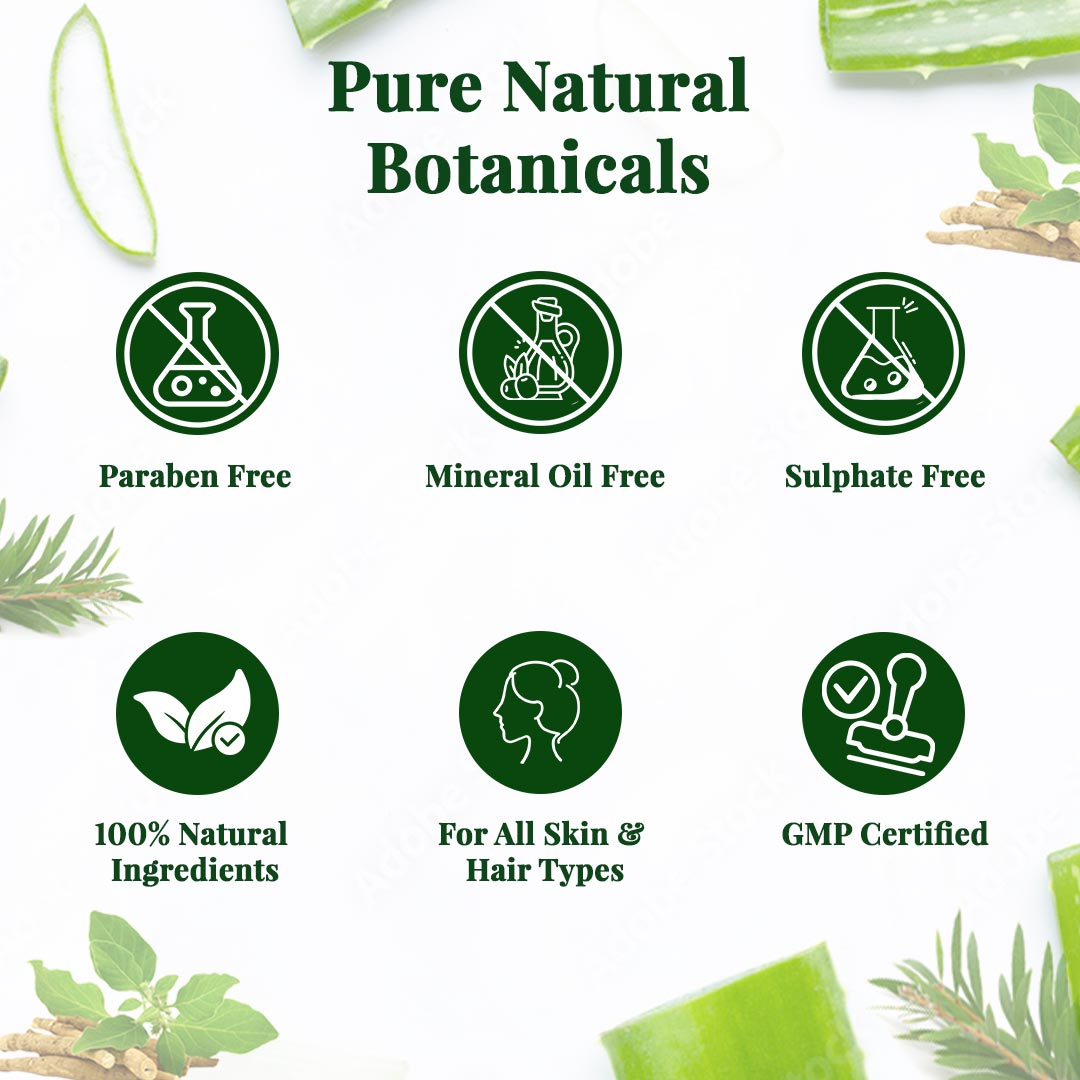 Aloe Vera Gel - 500g | 100% Pure Aloe Vera Enriched With Ashwagandha & Tea Tree Oil |For Face, Skin & Hair