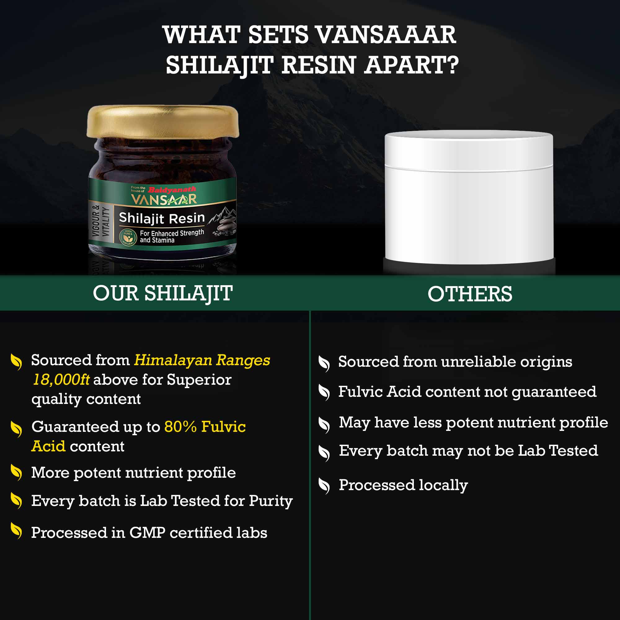 Shilajit Resin | 100% Pure Himalayan Shilajit for Natural Strength & Stamina Boost