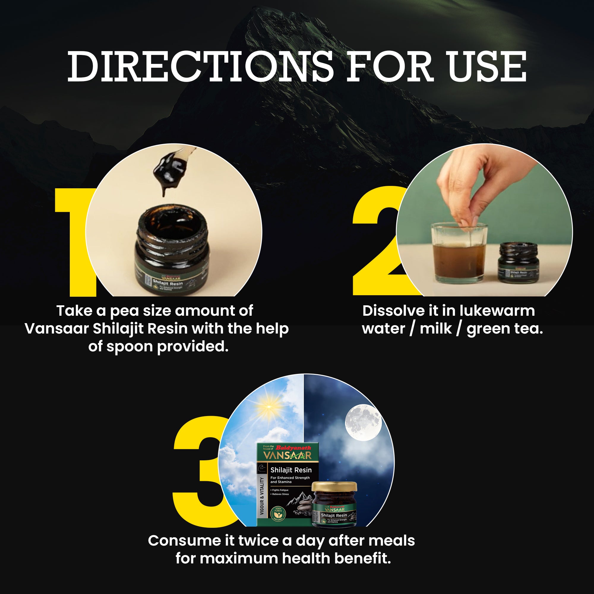 Shilajit Resin | 100% Pure Himalayan Shilajit for Natural Strength & Stamina Boost