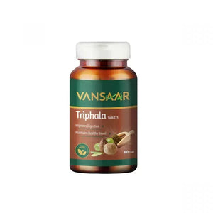 Triphala Tablet | Supports Bowel Wellness | Relieves Constipation & Indigestion - Vansaar
