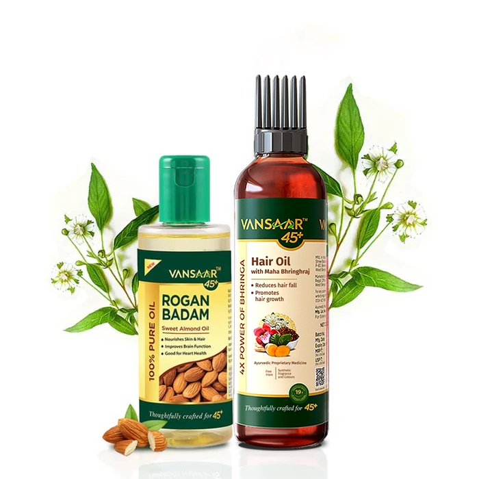 Clinically Proven Hair Oil | Reduces Hair Fall | With Maha Bhringhraj | 19 Potent Herbs