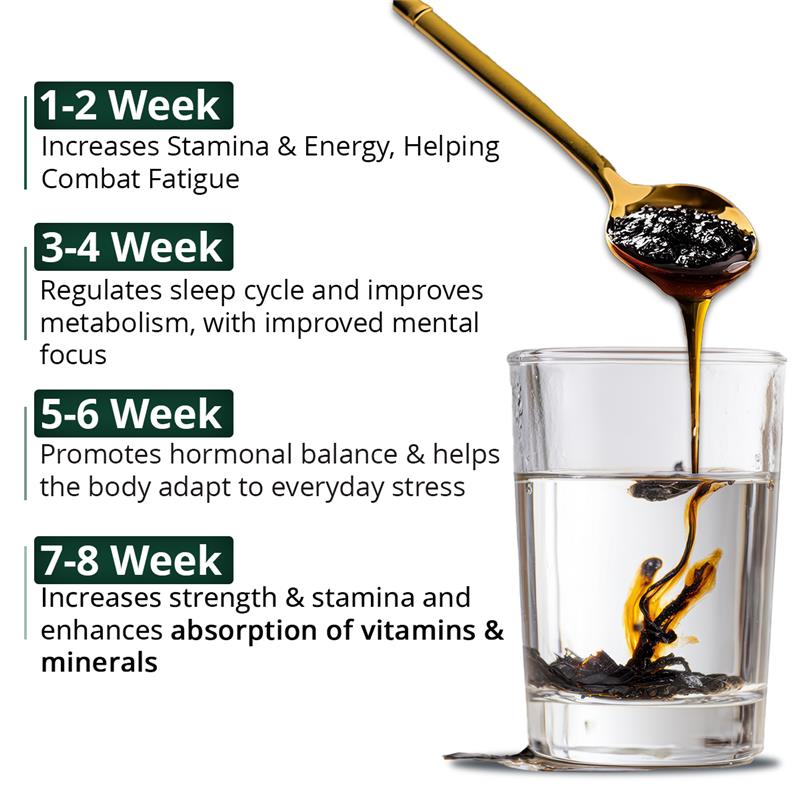 Shilajit Resin | 100% Pure & Potent Himalayan Shilajit | 80% fulvic acid & 84+ Phyto Minerals | 3X more Strength & Energy