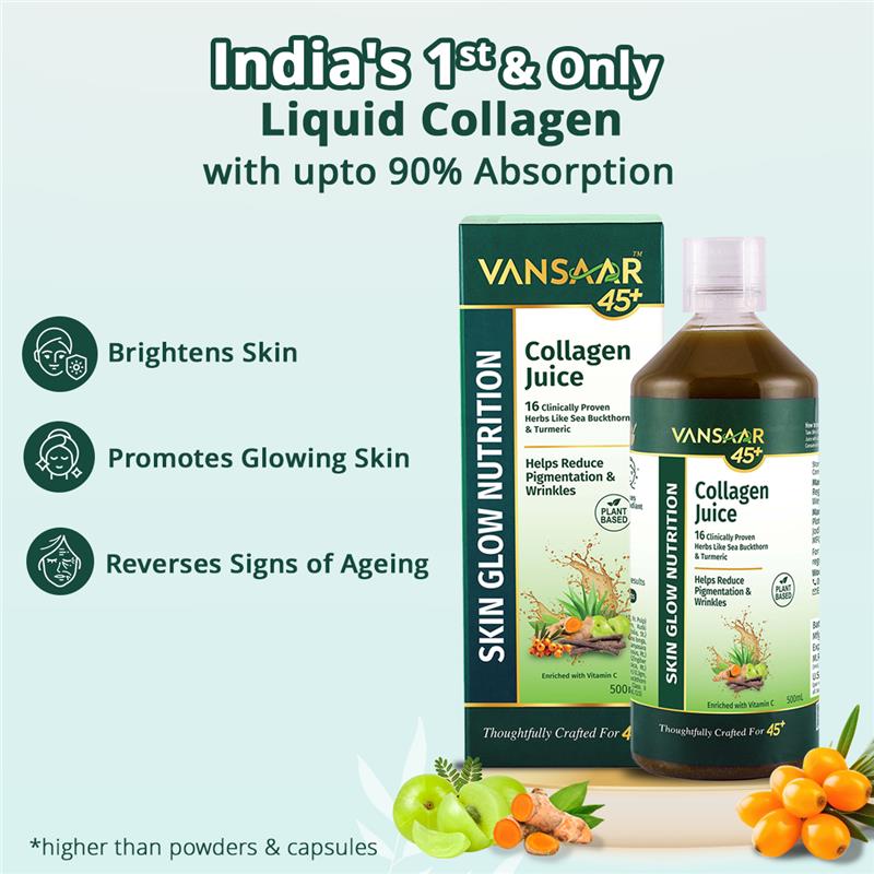 Liquid Collagen with Sea Buckthorn & Vitamin C for Brighter Skin