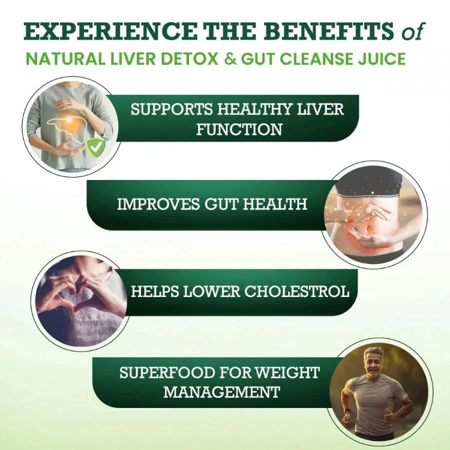 Daily Wellness Combo: Amla, Aloe Vera & Wheatgrass Juice - Vansaar