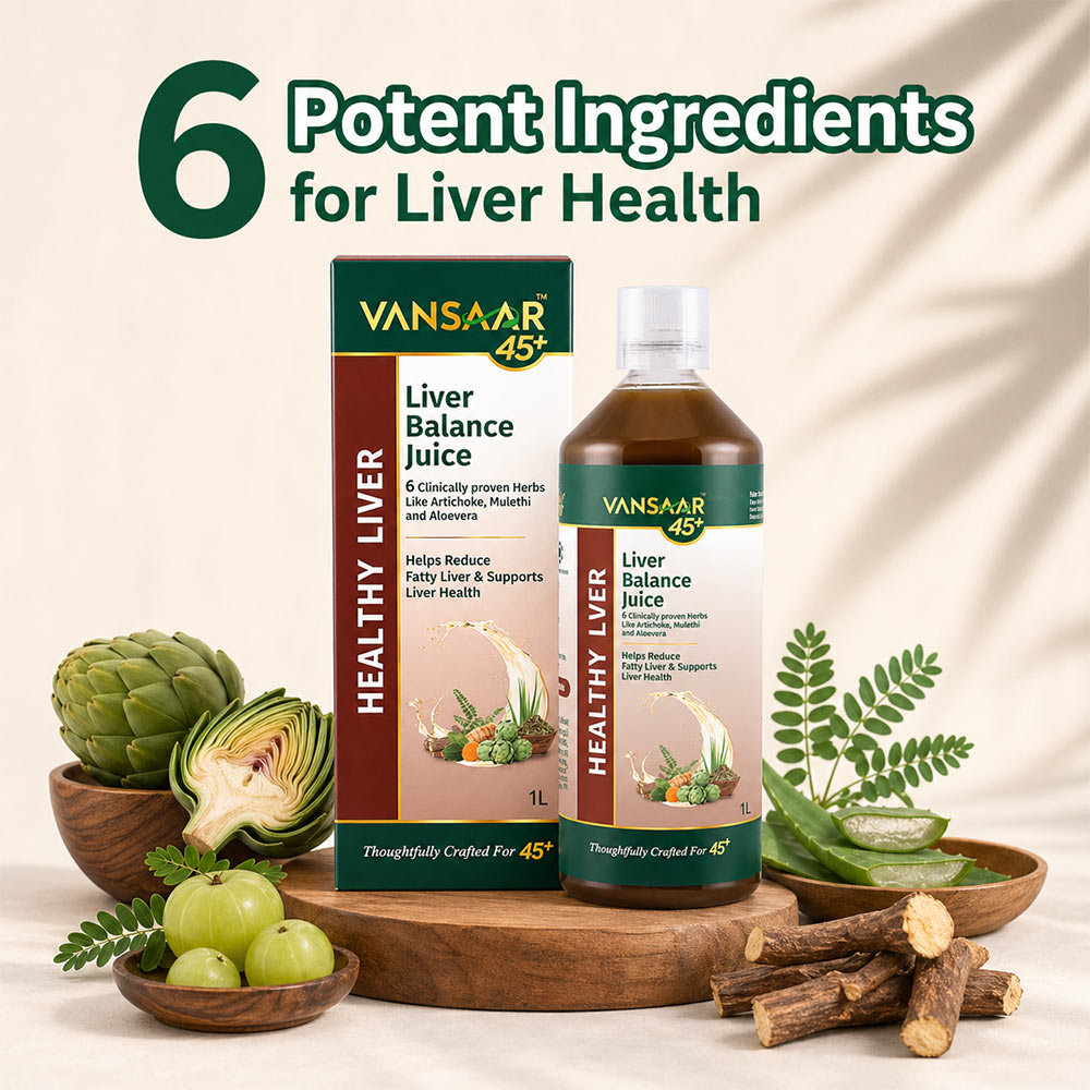 Liver Balance Juice with Artichoke & Bhumi Amla | Supports Detoxification & Protects Liver Health 