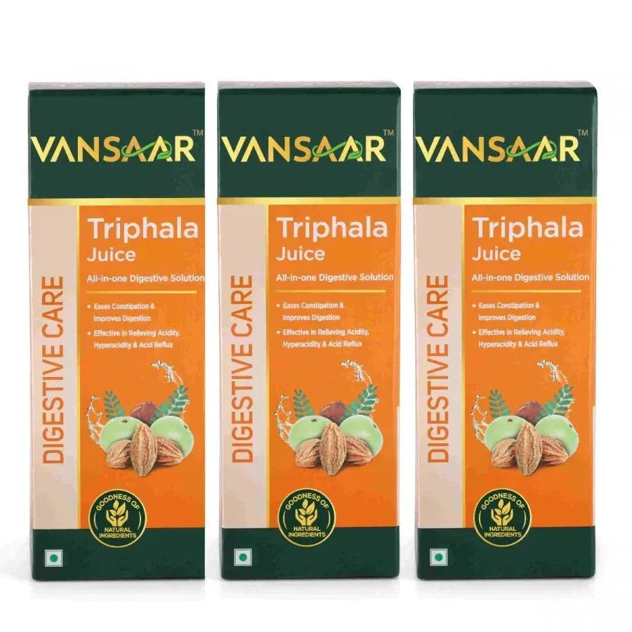 Triphala Juice | Digestive & Gut Health Solution | Constipation Relief - Vansaar